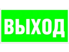 (31163 E22) Наклейка-Знак "Указатель выхода"